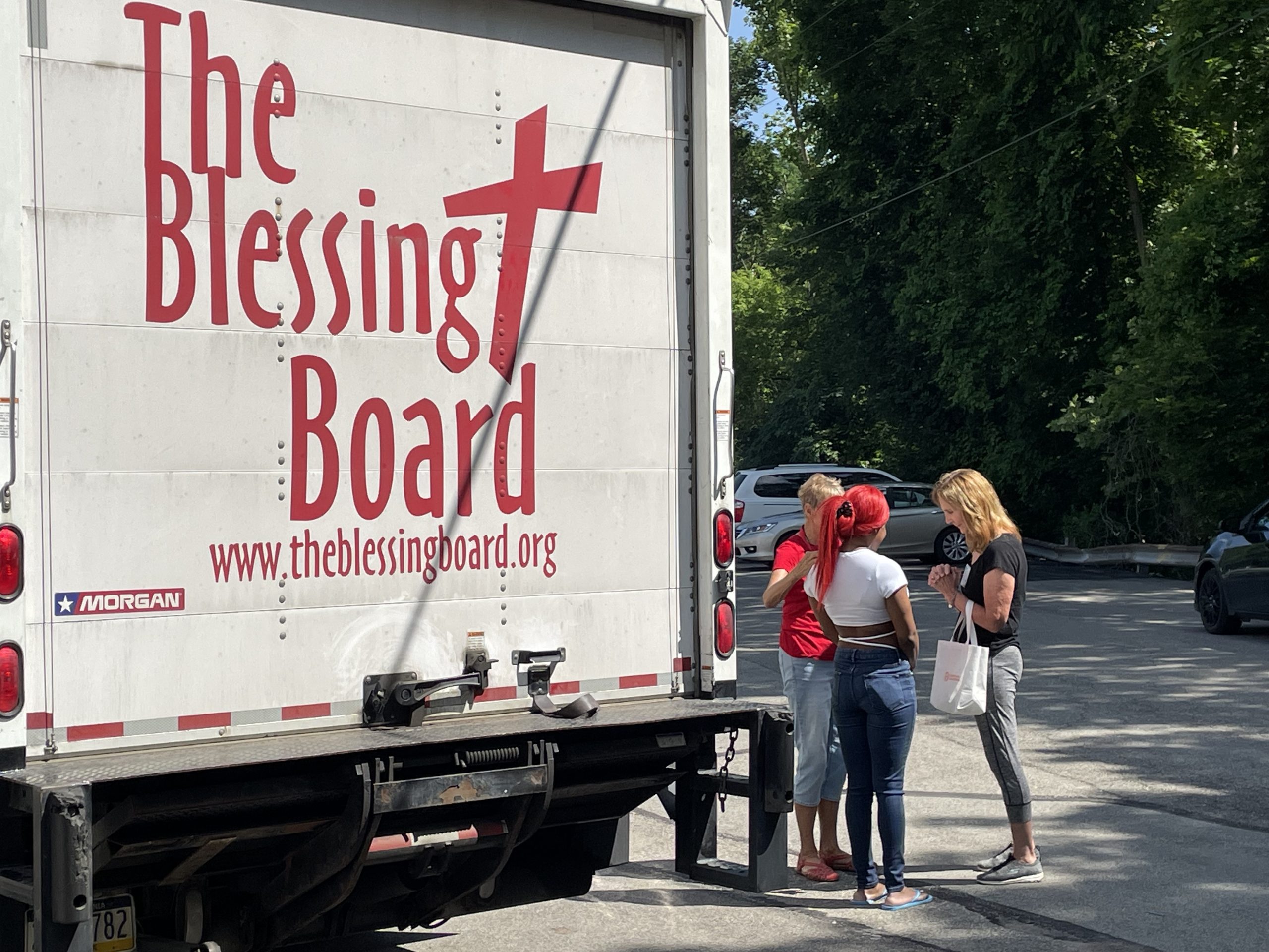 the blessing board truck